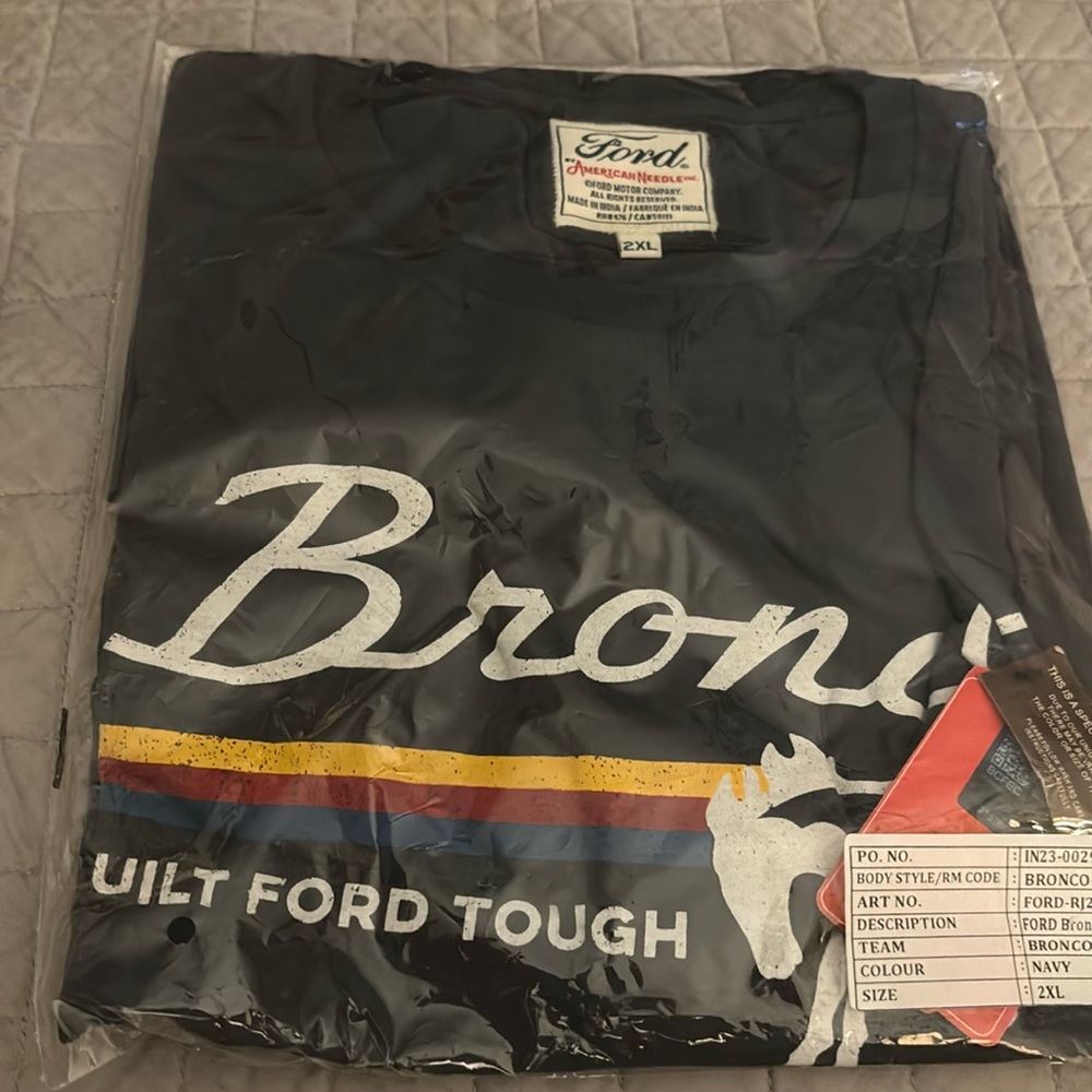 Bronco T-shirt.